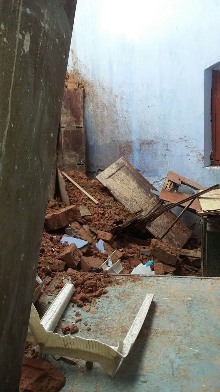 college roof collapse in faizabad