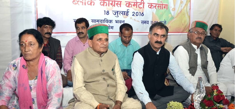 Sukhvinder Singh Sukhu challenge to Prem Kumar Dhumal.