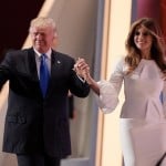 donald trump wife speech controversy