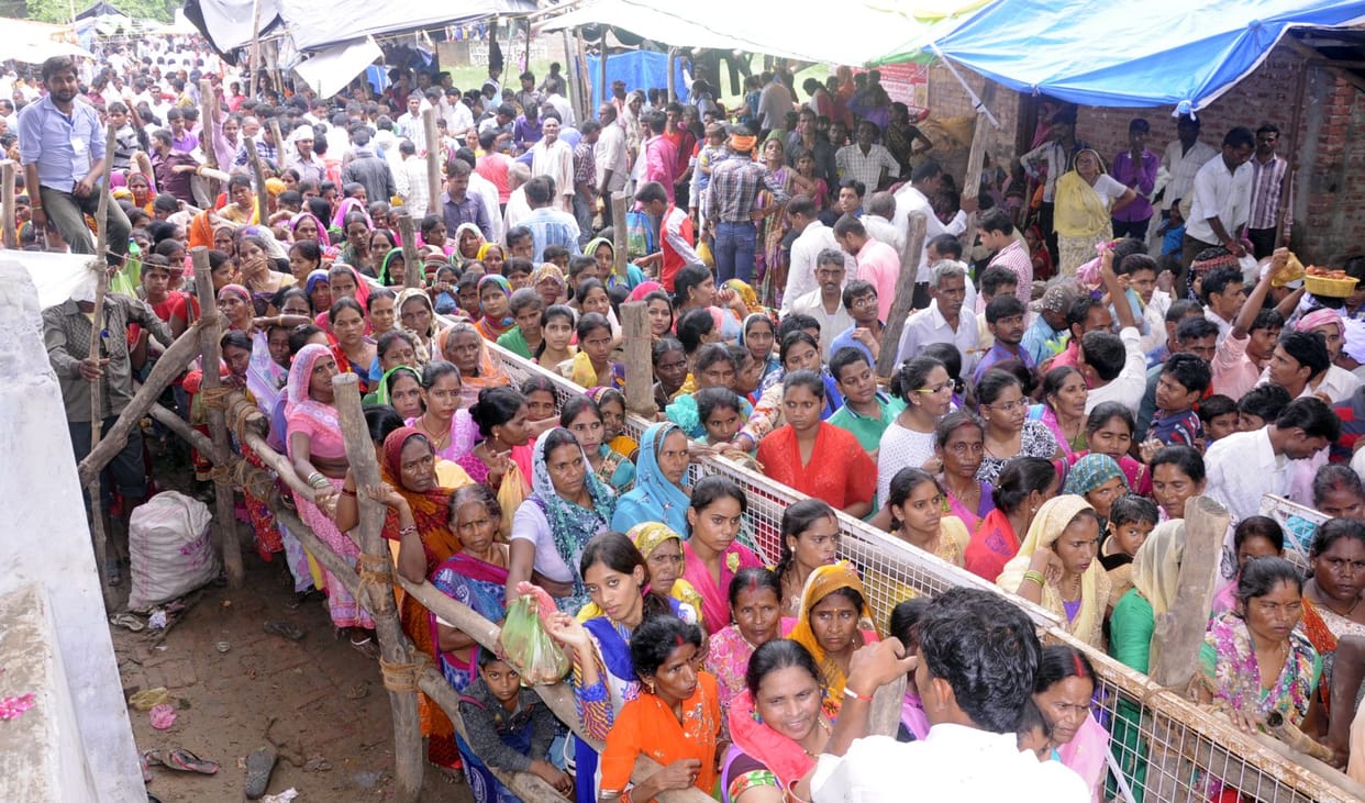 Naag dewta temple is buzzing with devotees