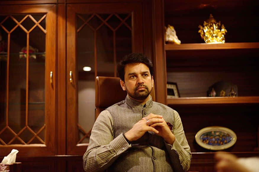 anurag thakur on anti national slogan in JNU.