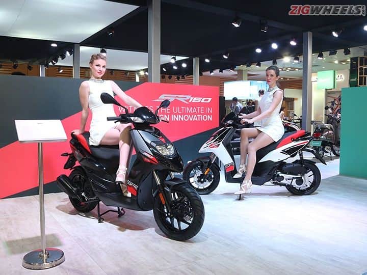 Aprilia SR 150 scooter launched in India at Rs 65,000