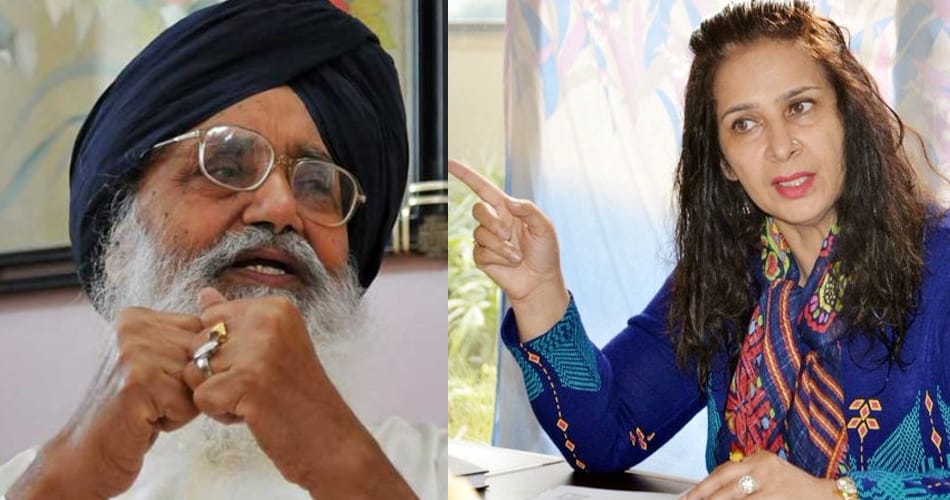 punjab chief minister prakash singh badal reaction about navjot kaur statement