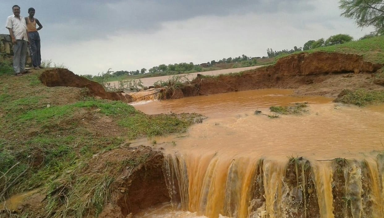Bkia dam  broken