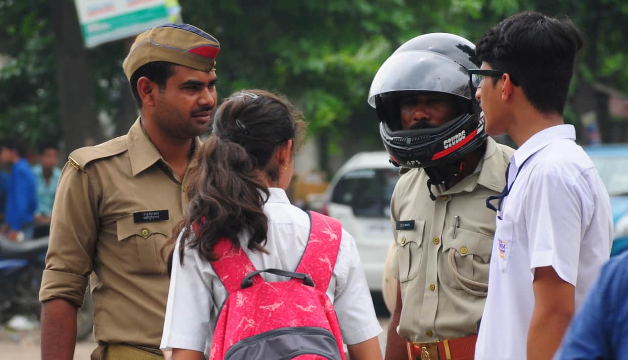 bombinformation in lucknow school