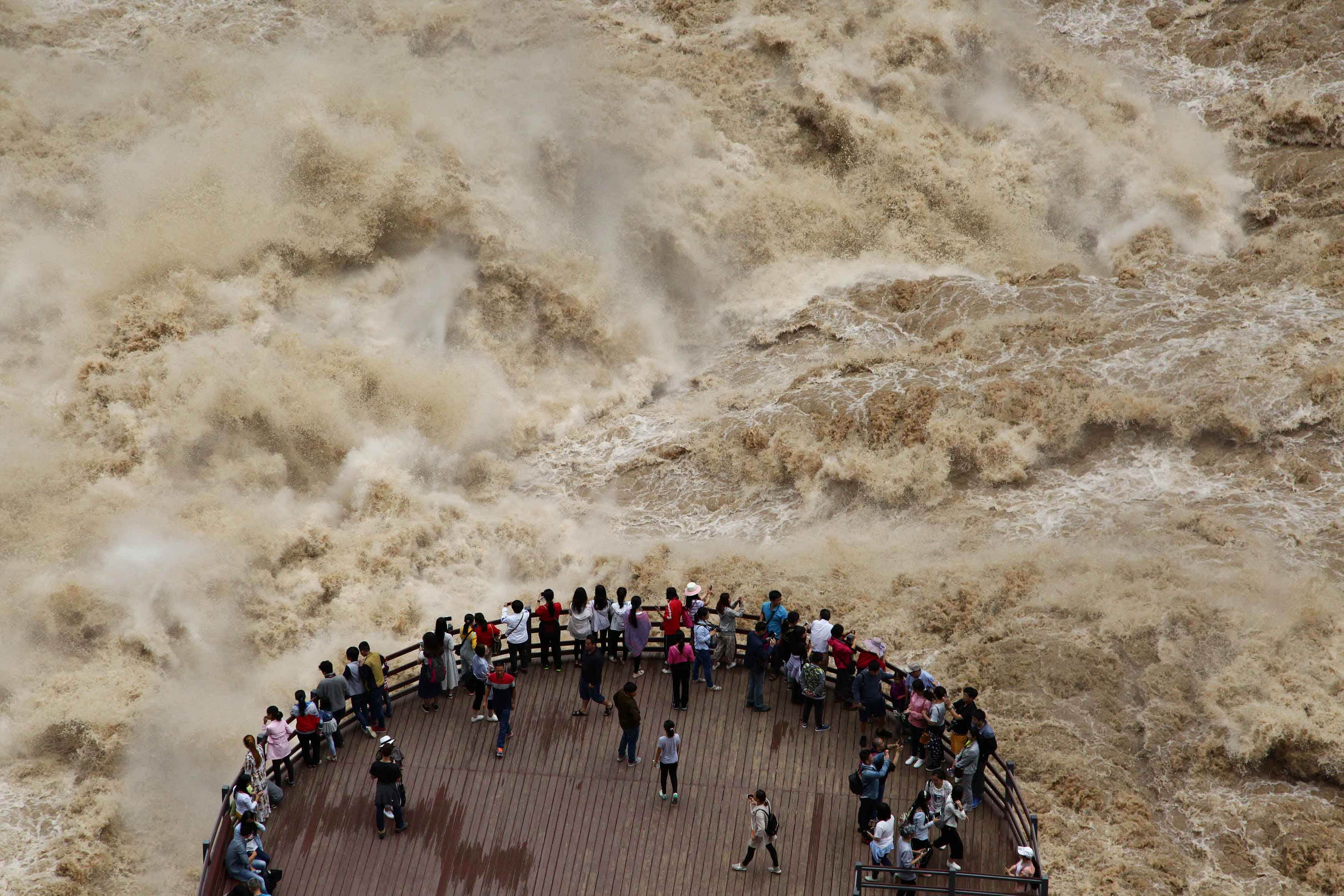 heavy flood in china