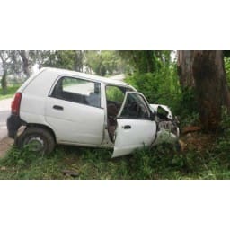 road excident, ymn, yamunanagar, police