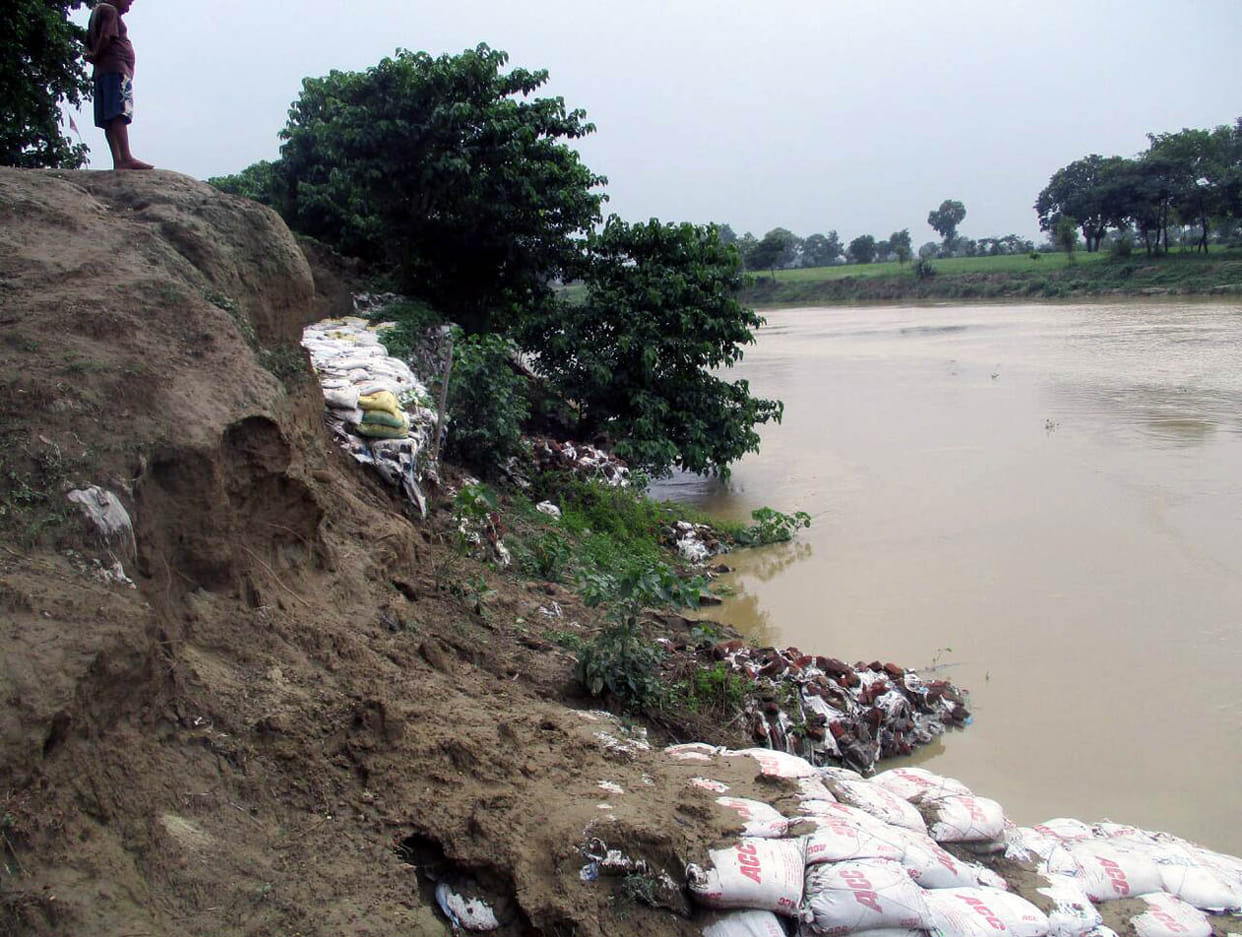 Gorra and Rapti river started rising water levels