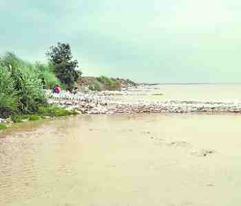 water entered in 60 graves 