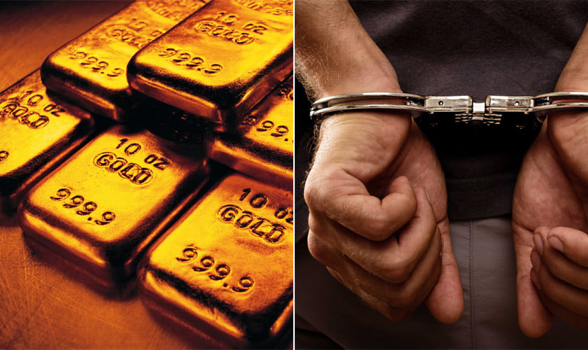 spicejet employees arrested on gold smuggling
