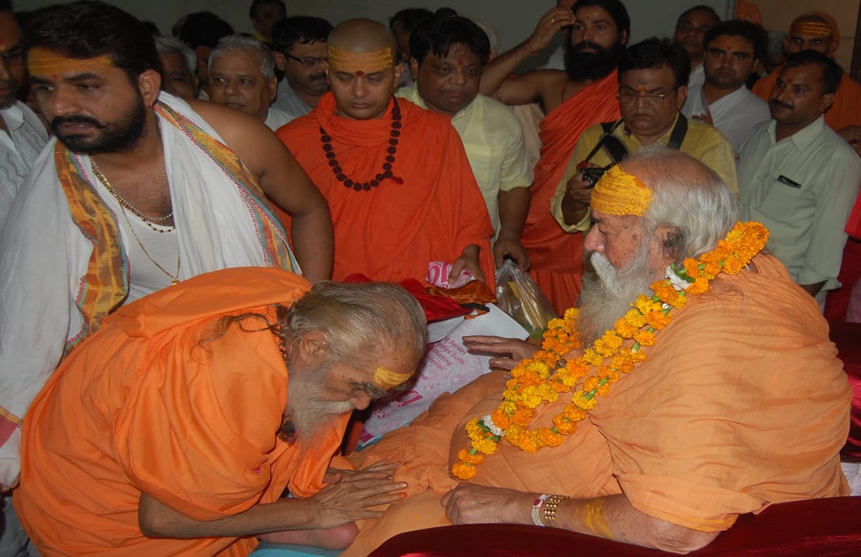 Master wishes to worship the nation's growth