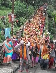 kalash yatra in Baijnath