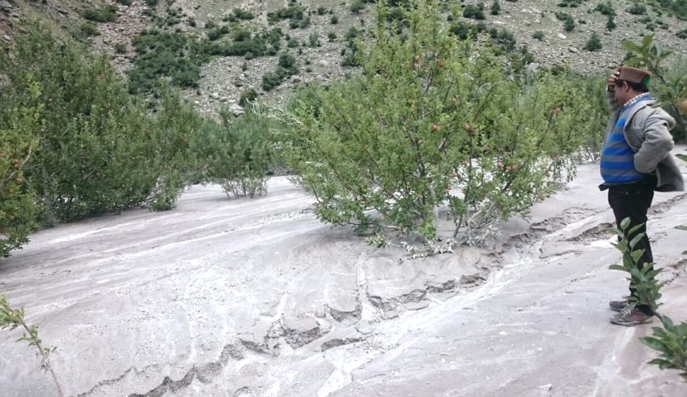 Cloud brust at kinnaur, ITBP starts maintenance work.