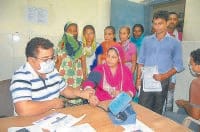 maleriya, 40 patient, mansoon season, panipat
