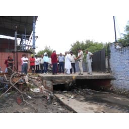 yamunanagar, rain, city, two
