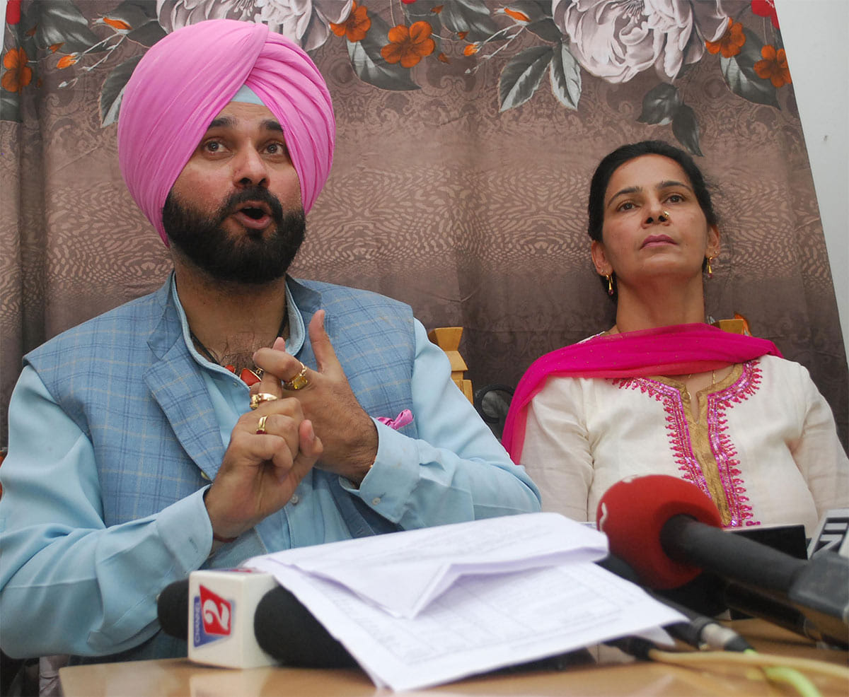 navjot sidhu birthday, navjot sidhu love story