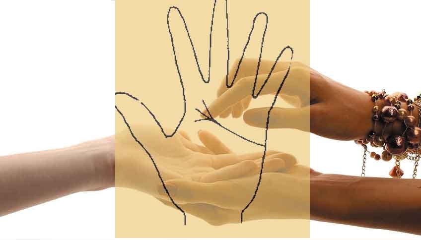 palmistry auspicious sign in hand