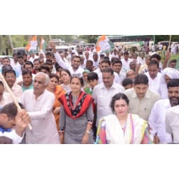 bhiwani news, congress, halla bol, government, against, start