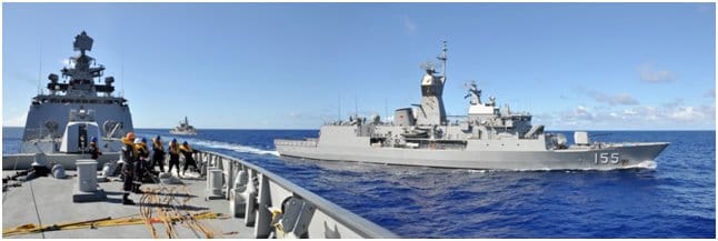 rimpac 2016 india and america combined naval exercise