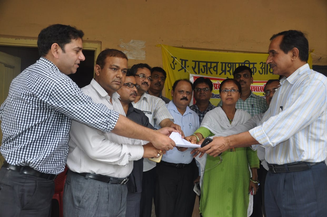 Tehsildaar on strike