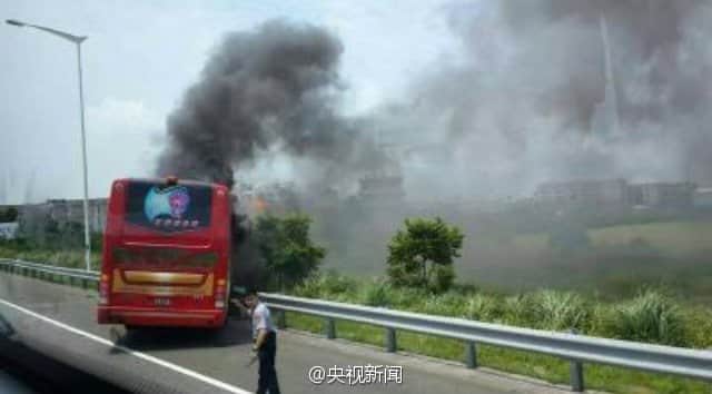 Taiwan bus bursts into flames, killing 26, including 24 tourists from China
