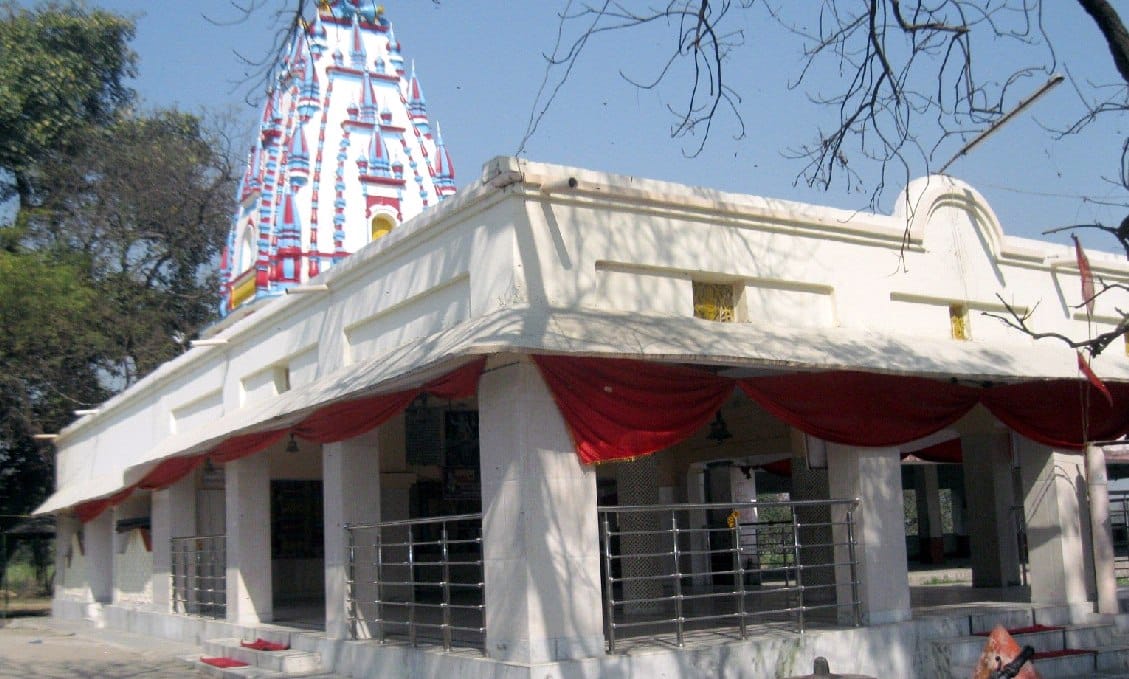 Newborn baby girl found on the steps of shani temple 