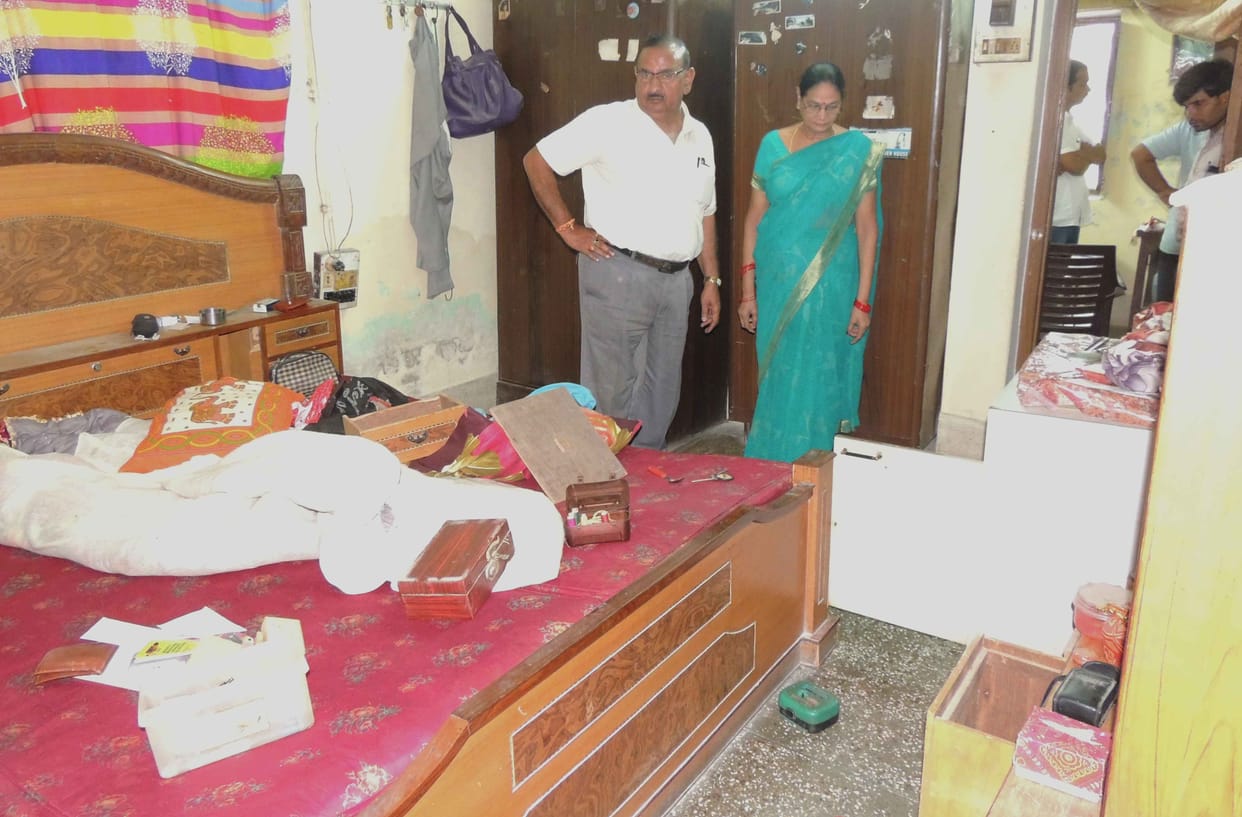 Including half a million in cash, jewelery theft