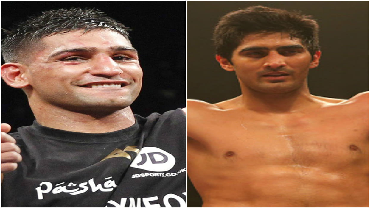 Boxer Amir Khan warns Vijender: Be careful what you wish for kid!