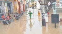 fatehabad, rain, water loging, city,  heavy rain, fatehabad, harayana