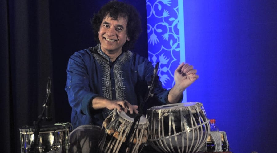 ustad zakir hussain visit in lucknow