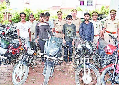 Vehicle robbery gang was finally picked up five crooks