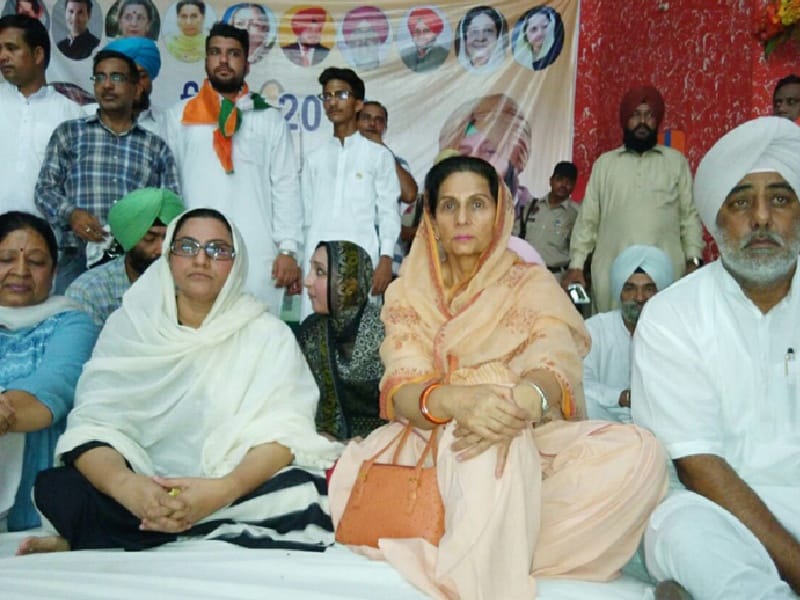  Former Foreign Minister Preneet Kaur, former legislator Razia Sultana,, Malerkotla, Sangrur