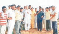 minister observe, devloping work, jind