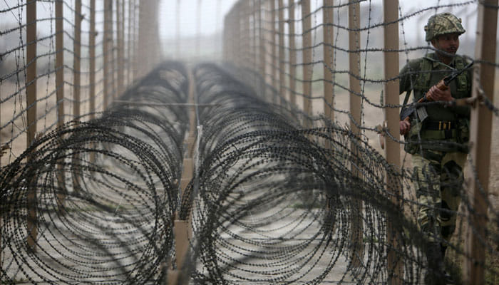 peace at Indo-Pak border during black day