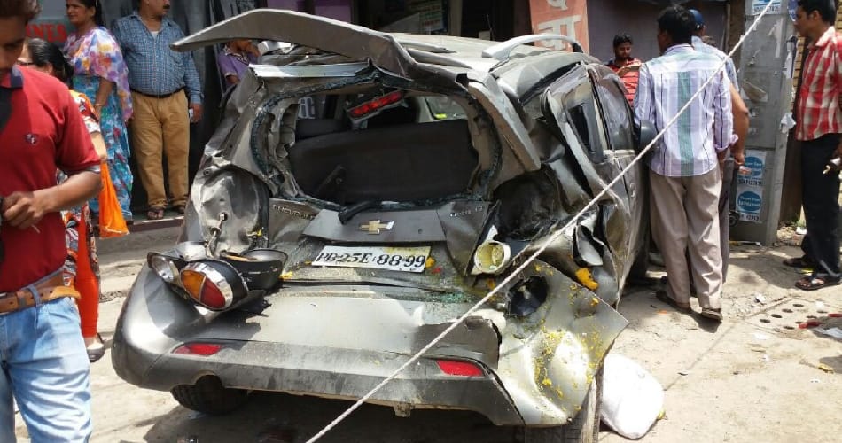 Epileptic seizure attack, driver lost control, bus accident, ludhiana, chandigarh, 