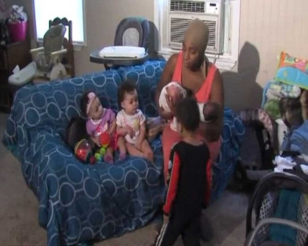 woman gives birth to third set of twins in around 2 years