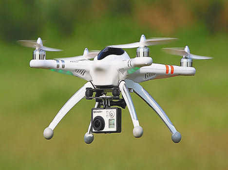 Ganga was test launched from drones monitoring