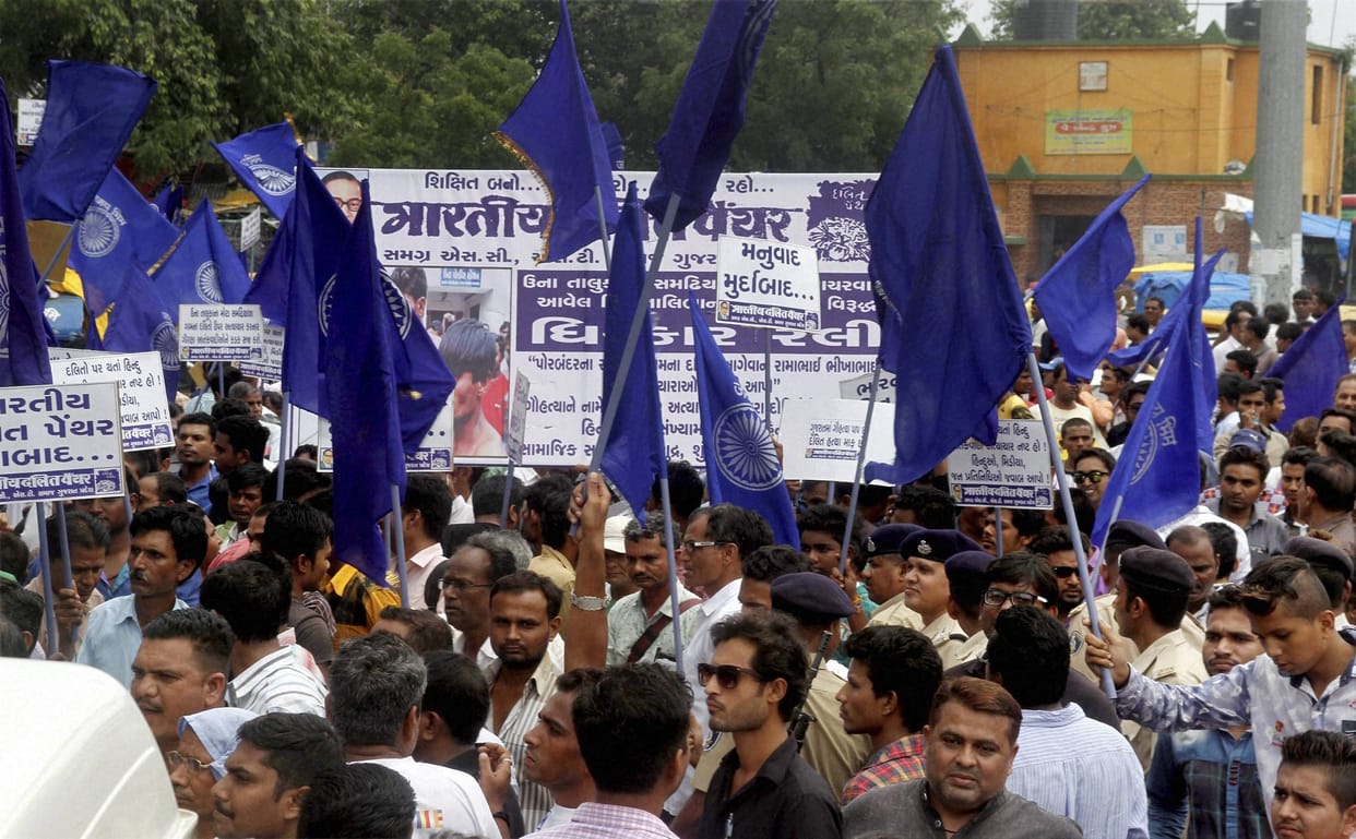 Gujarat Government get jitters over sunday's dalit mahasammelan