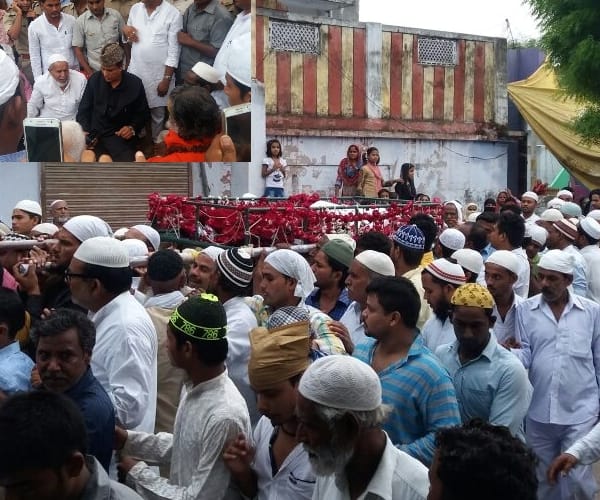 Funeral of Hashim Ansari.