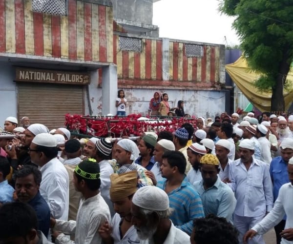 Funeral of Hashim Ansari.