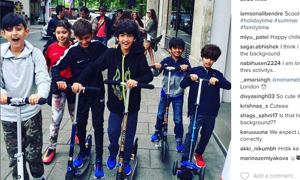 Hrithik Roshan joins Sussanne Khan and sons for a holiday