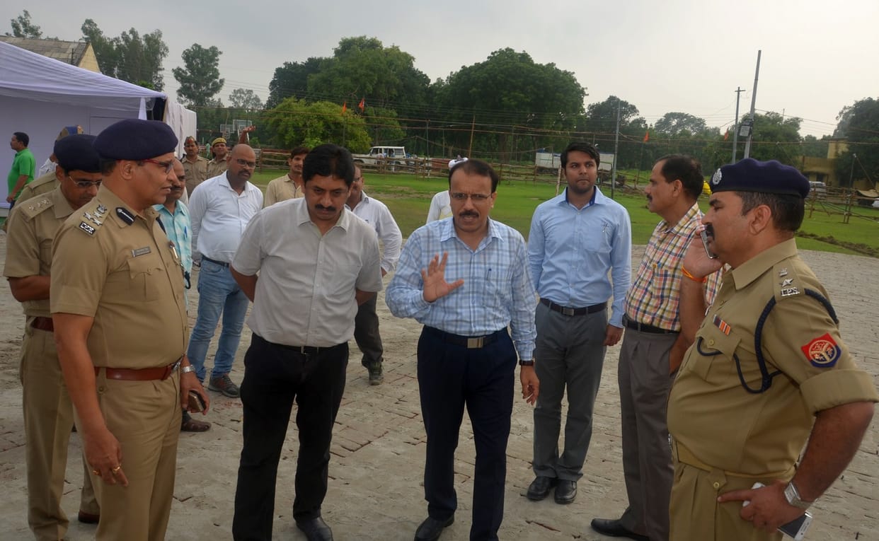 Administration is in pressure due to VIP tour