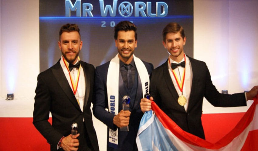 rohit khandelwal becomes mr world 2016 