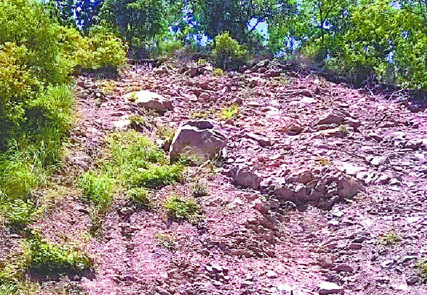 Many place the risk of falling stones on the highway