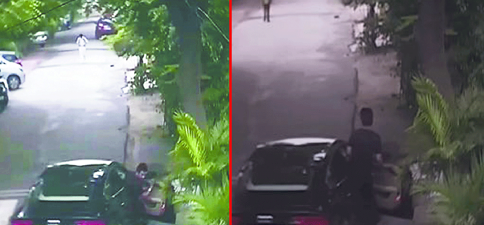 From Audi and BMW are able to steal, was imprisoned in the CCTV incident