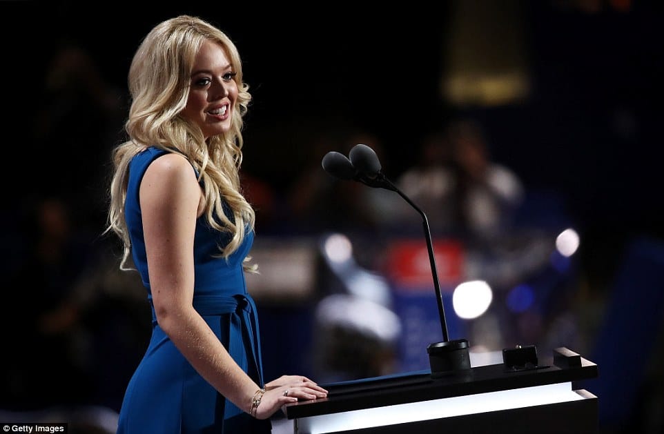 I love him with all my heart says Tiffany Donald trump in republican convention center