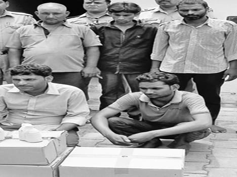 Seized illegal liquor factory, two arrested