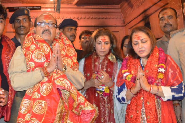 Jaya,Amar and Dimple visits Vindhya Dham