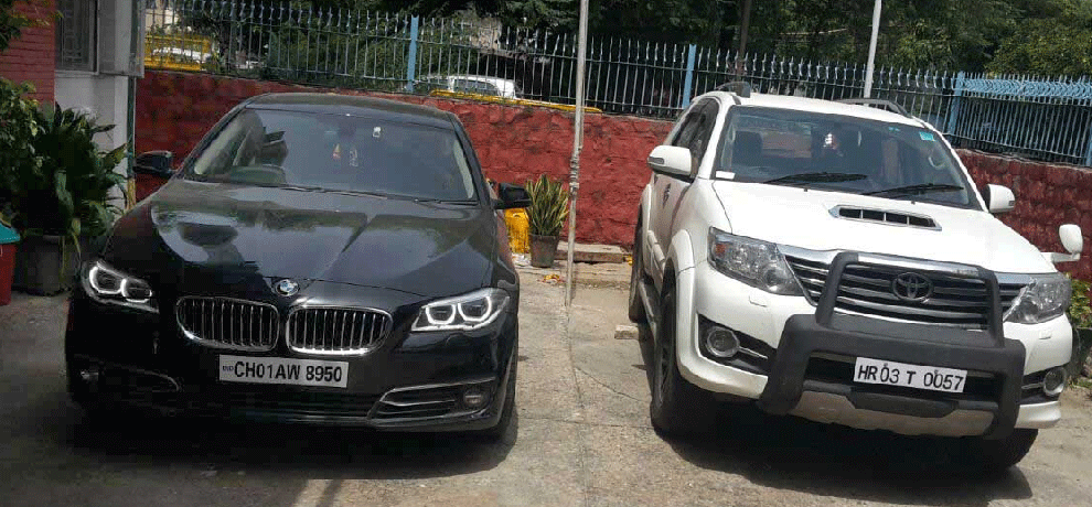 Riotously expensive vehicles with different girlfriends was a man steal BMW