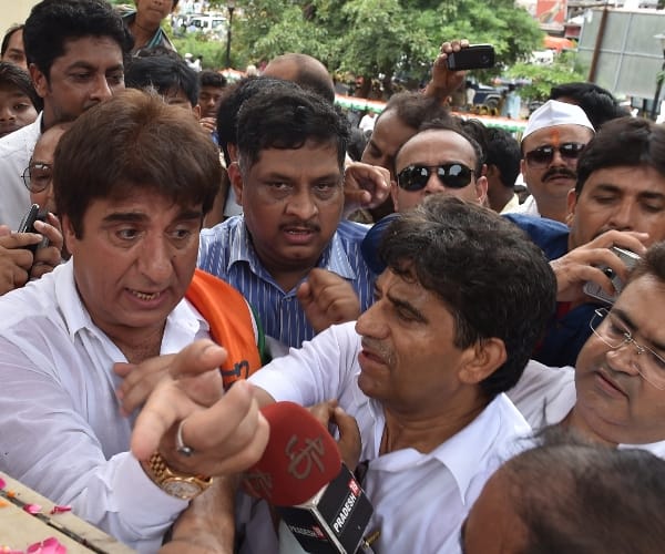 congress protest against gujrat dalit exploitation